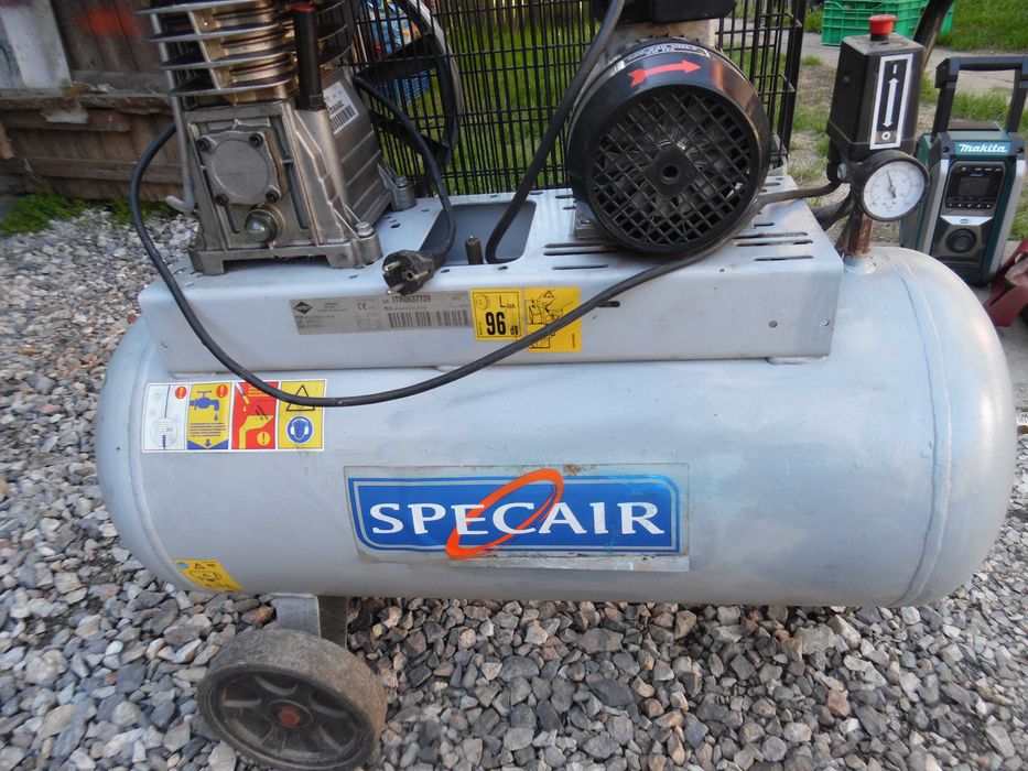 Kompresor dwutłokowy 230 V 100 litrów