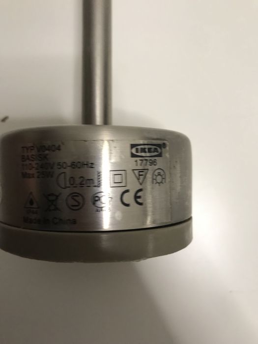 Candeeiros de mesa e candeeiro parede ikea