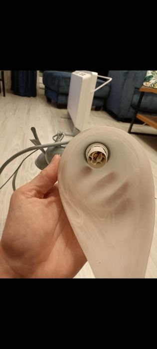 Lampa sufitowa metalowa