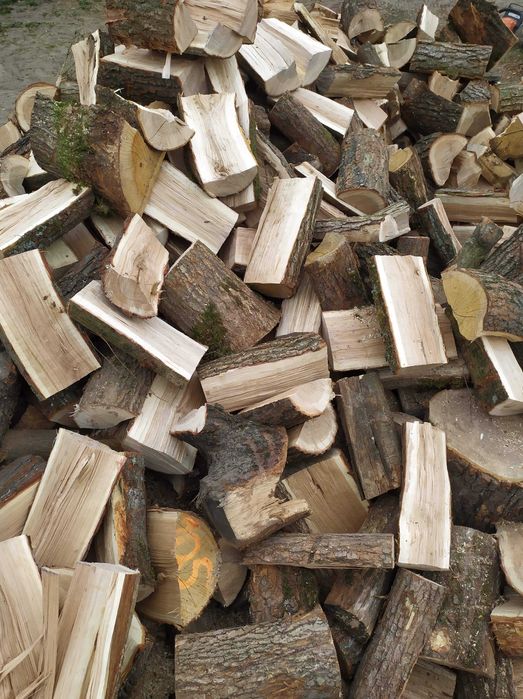Drewno kominkowe opałowe dąb buk brzoza grab olcha