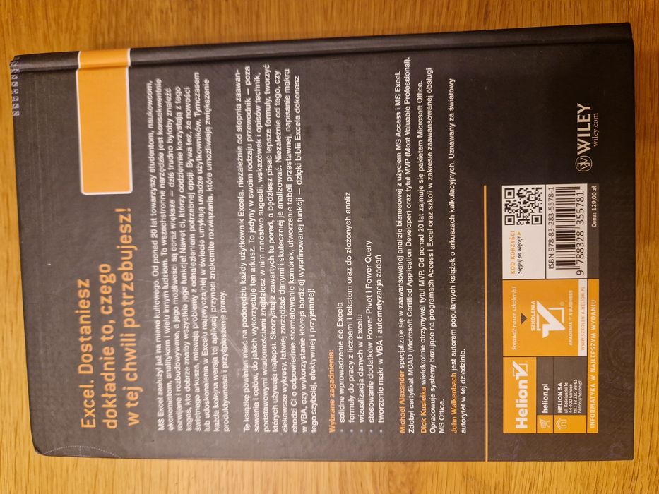 Microsoft Excel 2019 PL Biblia