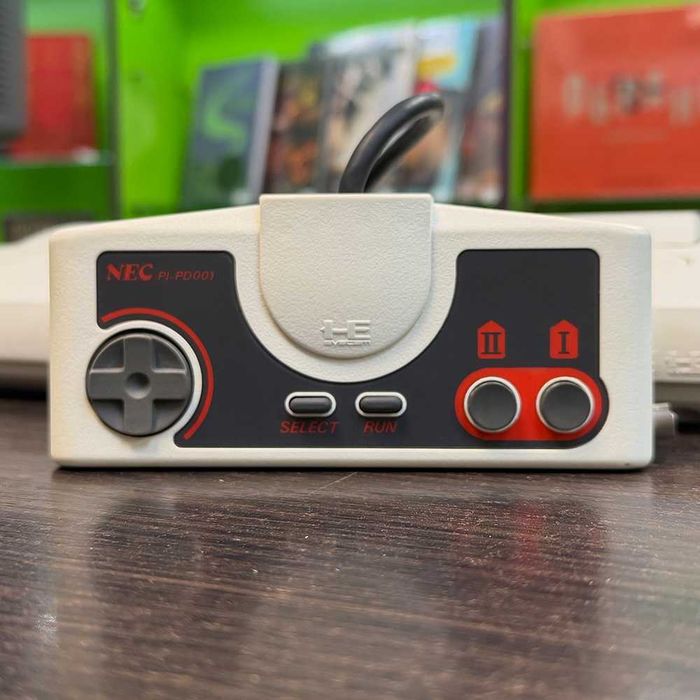 Геймпад Дротовий NEC PC Engine PI-PD001 Б/У Оригінальний контролер НЕК пк енджин асортимент аксесуарів атарі 3до панасонік