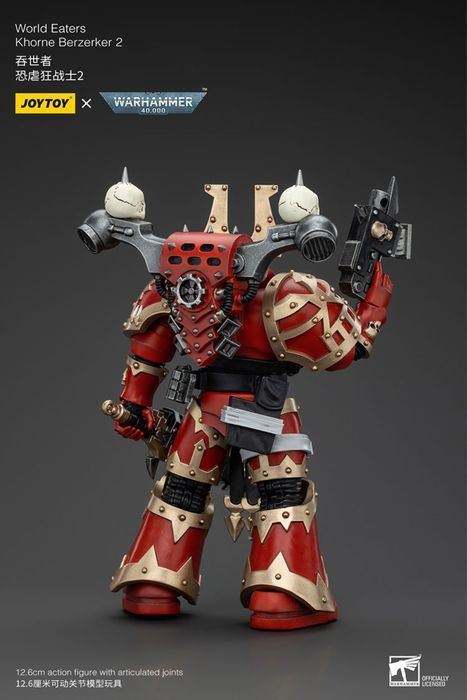 Фігурка warhammer40k JoyToy World Eaters Khorne Berzerker 2  1/18