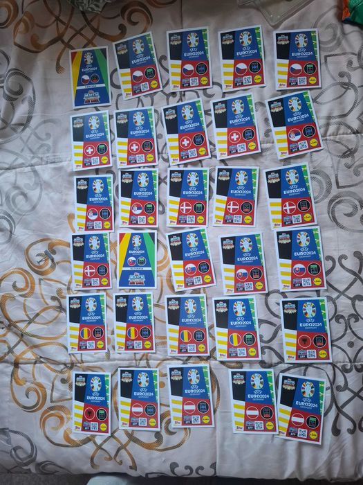 Mais de 90 topps Match attax UEFA Euro 2024