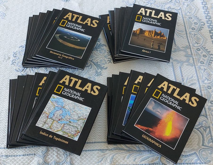Coleção Atlas National Geographic