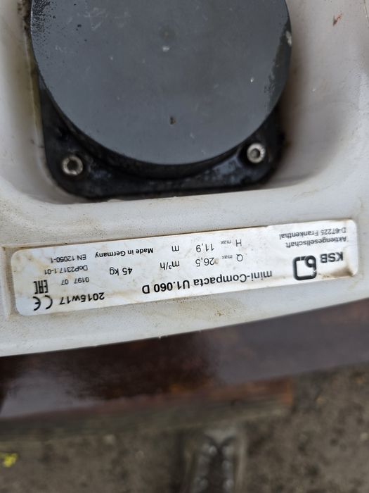 Przepompownia ścieków KSB mini-Compacta
