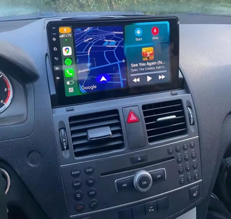 Radio Android Nawigacja Mercedes C Klasa W204 S204