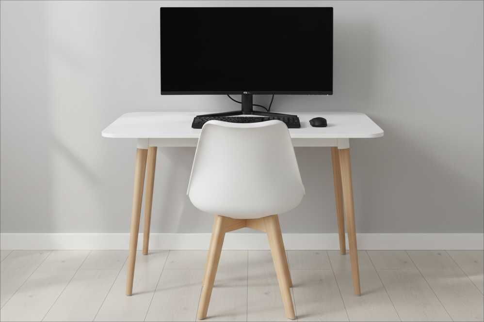 NOWE Białe Biurko Dla Dzieci Komputerowe Dla Dziecka Toaletka Okazja