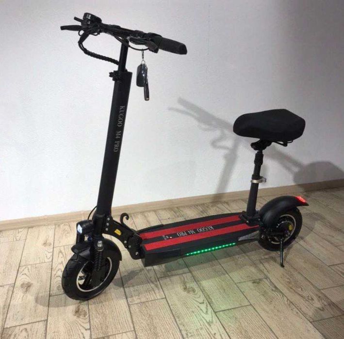 Новинка!Электросамокат Kugoo M4 Pro NEW мотор 1000W АКБ 17 Ah li-ion