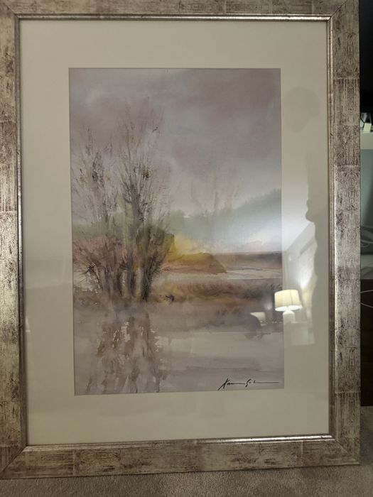 Aguarela “paisagem” 60x80cm