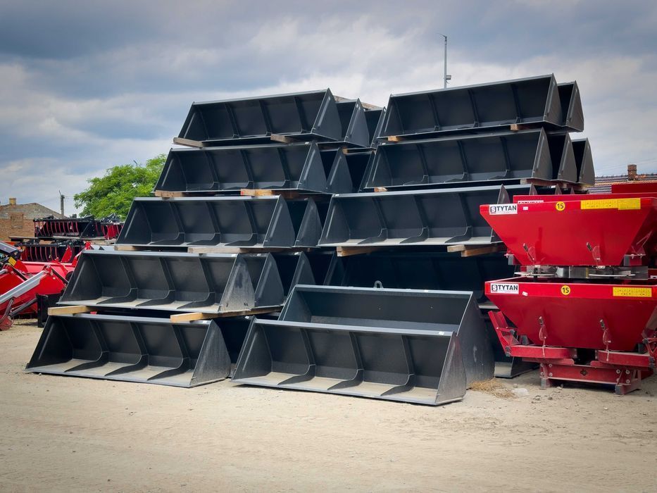 MOCNA Łyżka Łycha Szufla do Materiałów Sypkich 1,2m–2,4m HARDOX