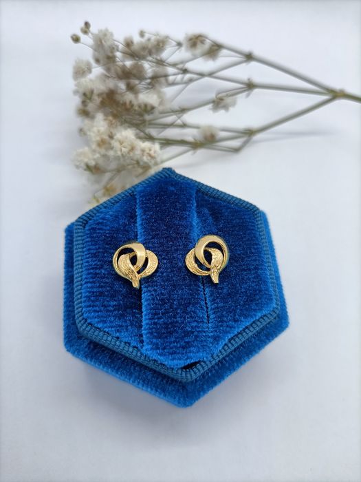 Kolczyki ze złota, złoto pr 585