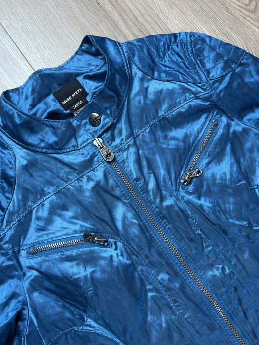 Miss Sixty Vintage 00’s Damska L Kurtka Wiatrówka Light Jacket Y2K Rap