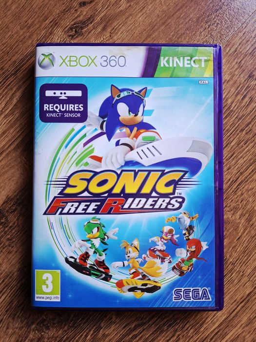 Sonic Free Riders Kinect XboX 360