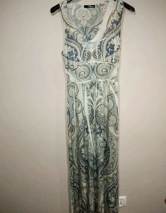 Jane Norman sukienka maxi we wzory rozmiar M