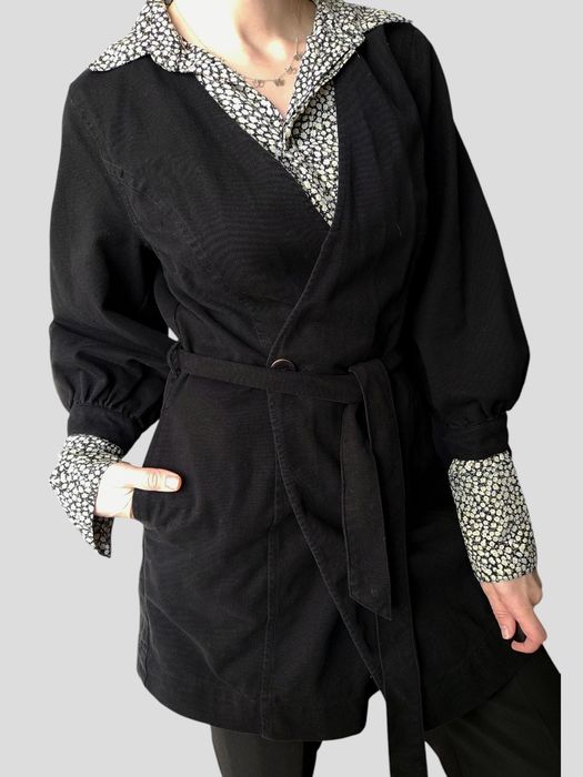 Płaszcz jeansowy Zara S