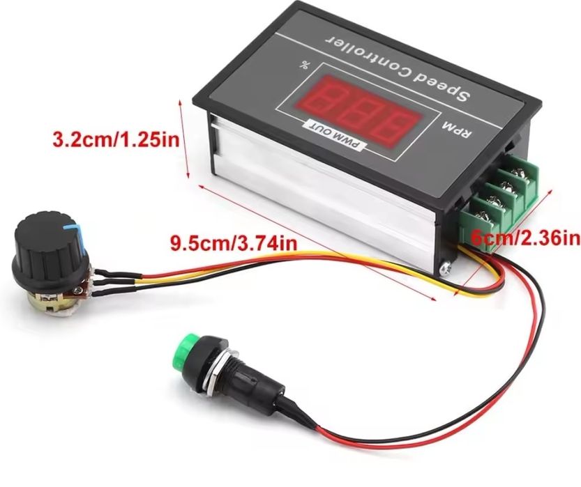 Regulator obrotów prędkości silnika PWM