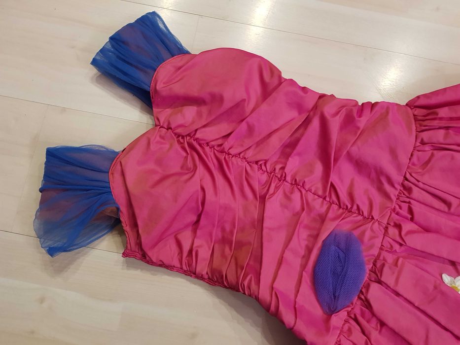 strój kwiaty kwiatek kwiatka wiosna przebranie hiszpanka nr 885