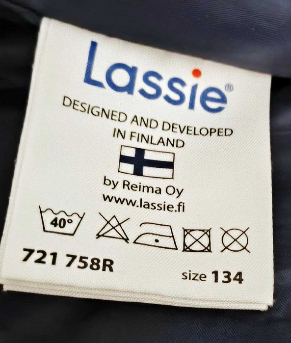 Подовжена демісезонна куртка Lassie by Reima Marla 134 см