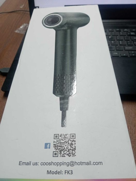 Secador de Cabelo High Speed 1500W – Modelo FK3 – Verde Esmeralda–NOVO