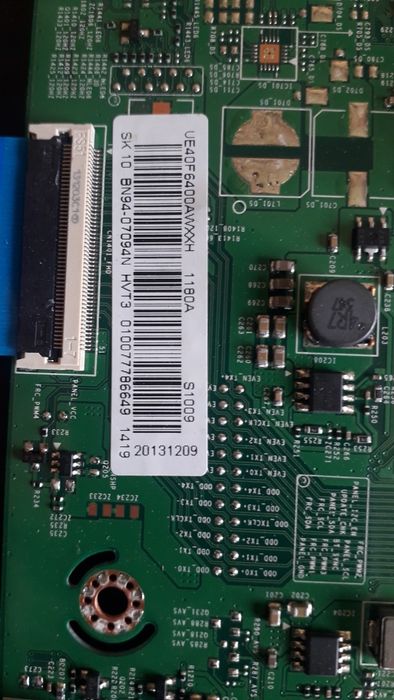 Componentes novos TV