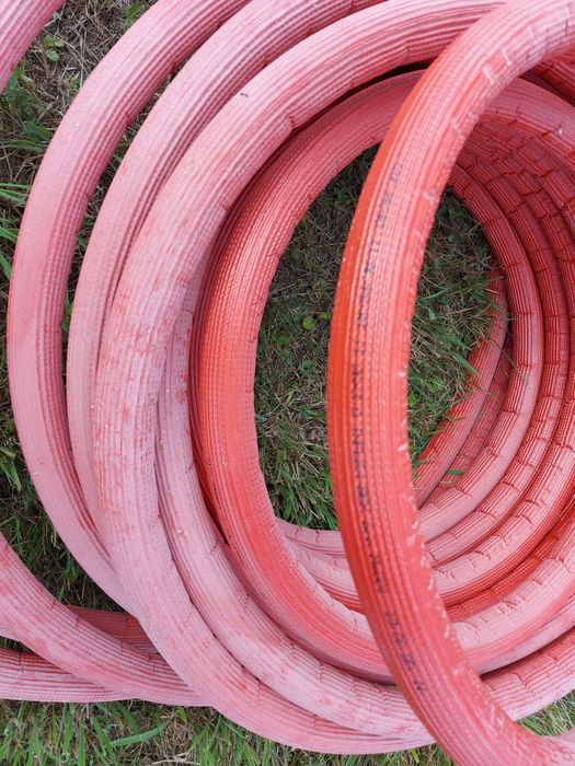 Rury DEX20/ w otulinie czerwonej