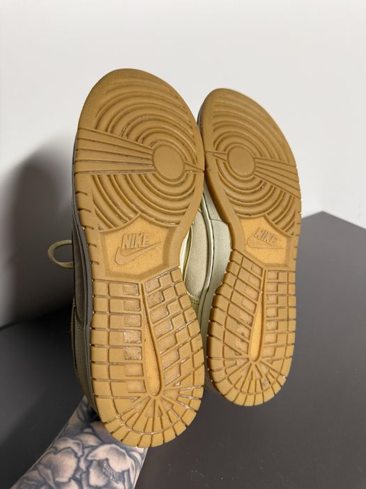 Nike Dunk Low beżowe / kremowe sneakersy r. 42