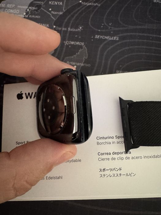 Apple watch series 8 GPS + Cellular 45mm midnight c/caixa