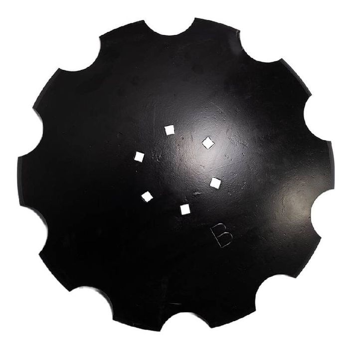 Talerz uzębiony 510 x 3,5mm 6 otworów stal węglowa