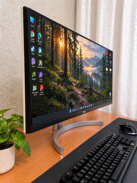 Монітор LG 29WK600-W, 29″, UltraWide, 2560×1080