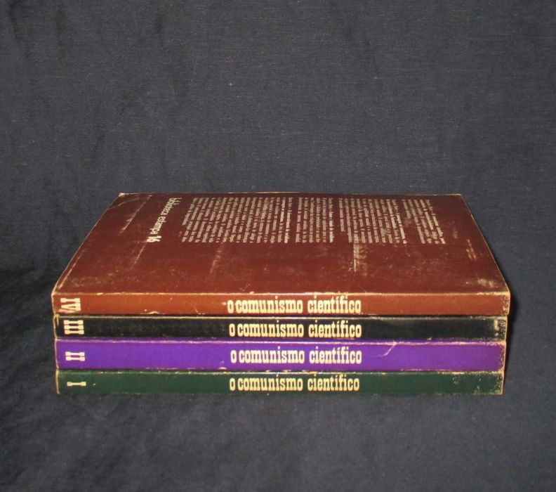 Livros O Comunismo Científico 4 Volumes Estampa