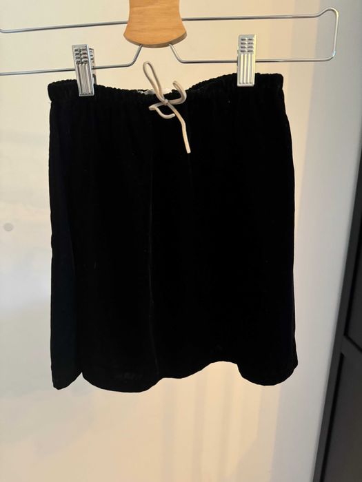 Czarna zamszowa spódniczka MANGO KIDS - rozmiar M