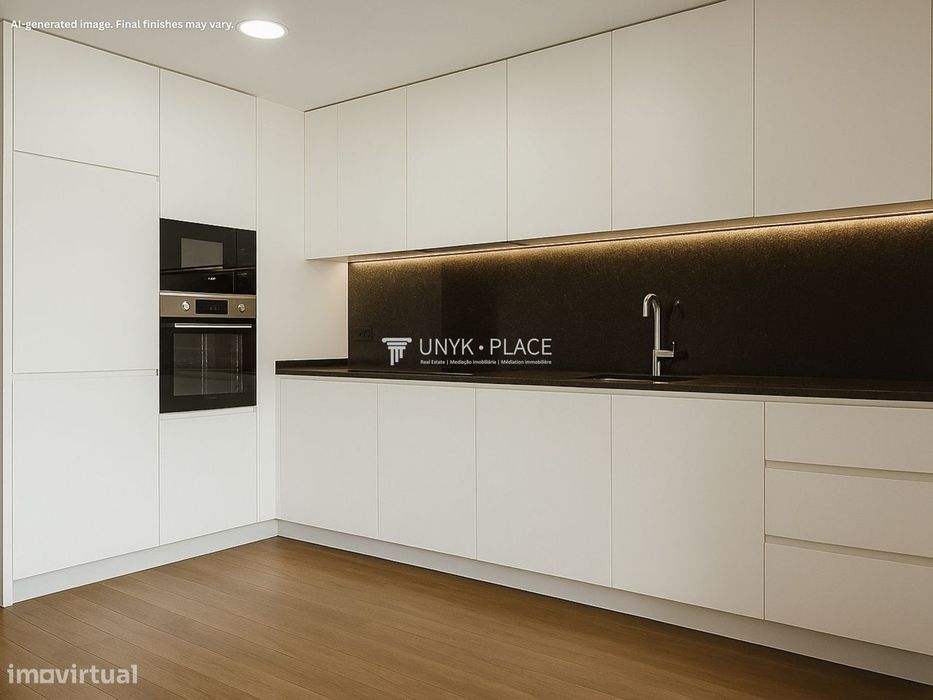 Apartamentos contemporâneos T3 perto da praia