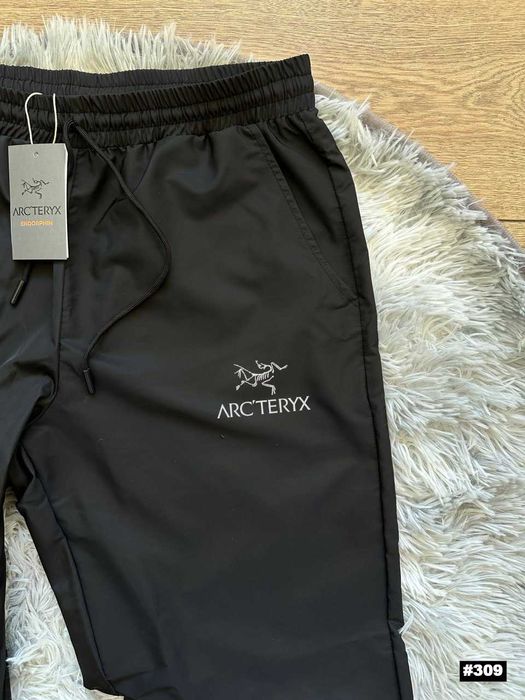 Черные Штаны ARCTERYX GoreTex — Нейлонові Штани Артерикс