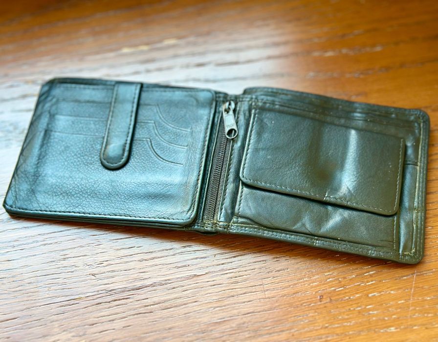 Чоловічий гаманець шкіра