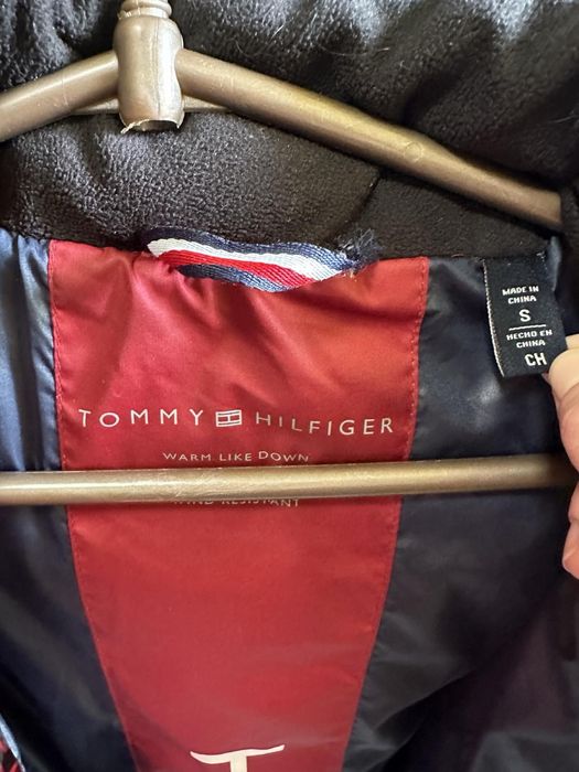 Зимняя курта tommy hilfiger оригинал