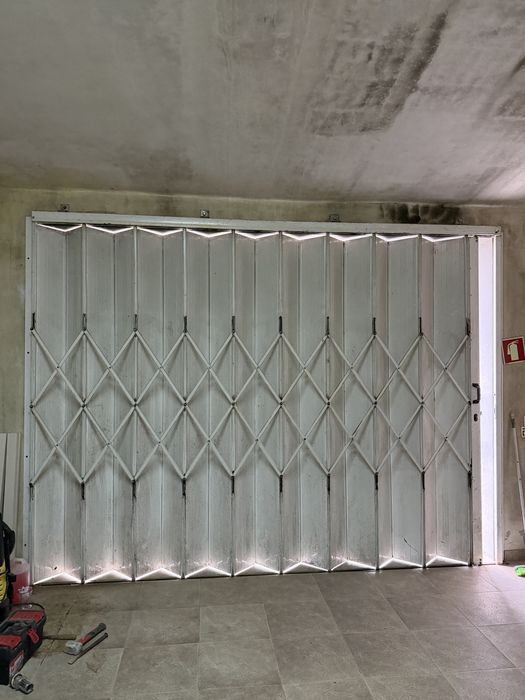 Portão de garagem em fole 3.50 M