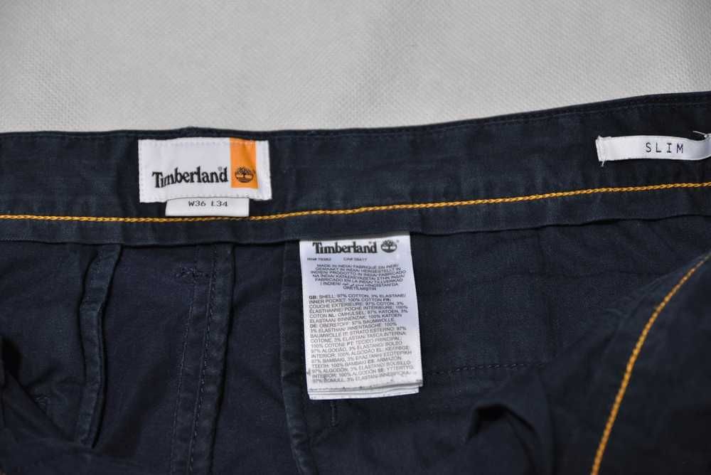 TIMBERLAND L 94cm 36/34 męskie spodnie jeansowe slim fit s7v