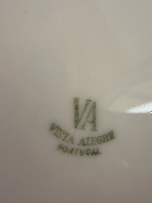 Serviço Vista Alegre Portugal antigo completo – 107 peças