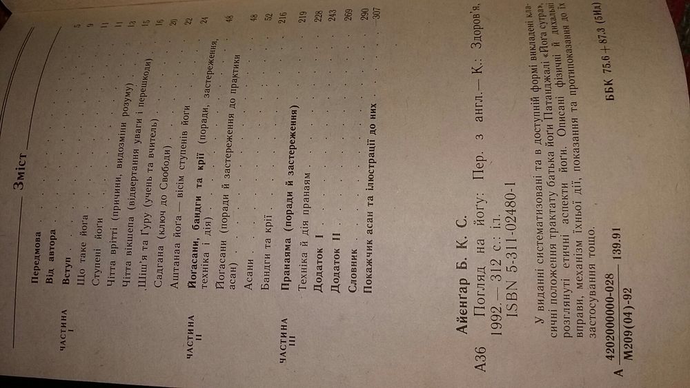 Айенгар Йога дипика Айєнгар Погляд на йогу