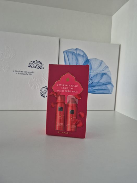 Zestaw rituals ayurveda żel pod prysznic  balsam do ciała