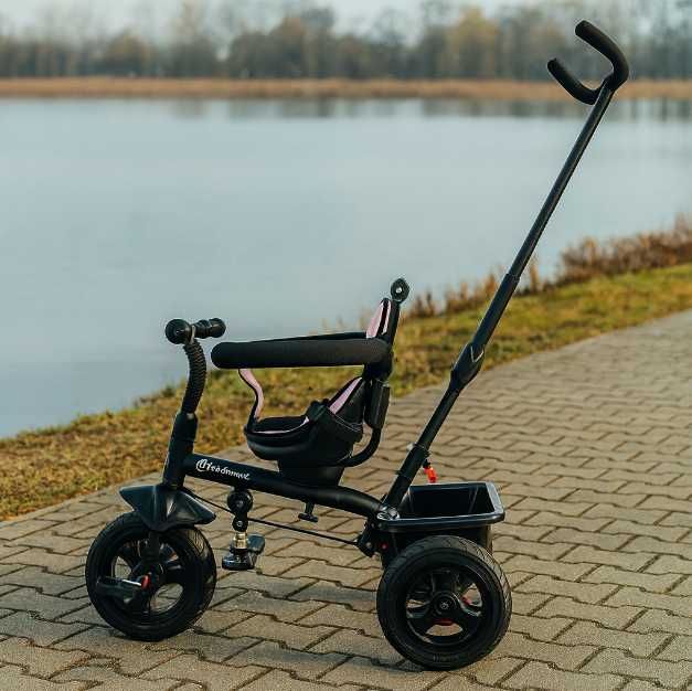 Mocny XXL Rower Trójkołowy Dziecięcy Pchacz Obracane Siedzisko Rower