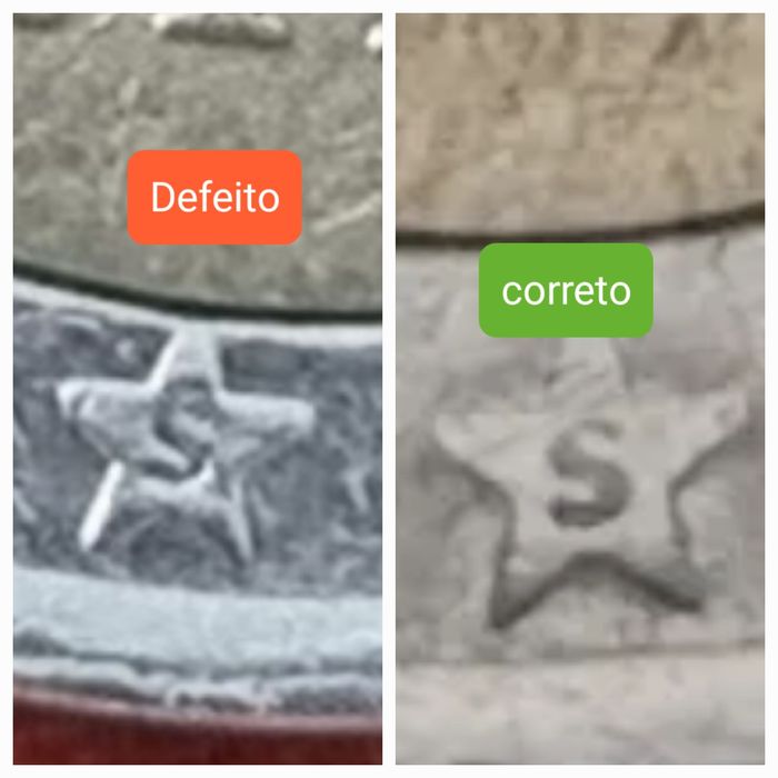 Moeda de 2 euros rara da Grécia com "S" invertido