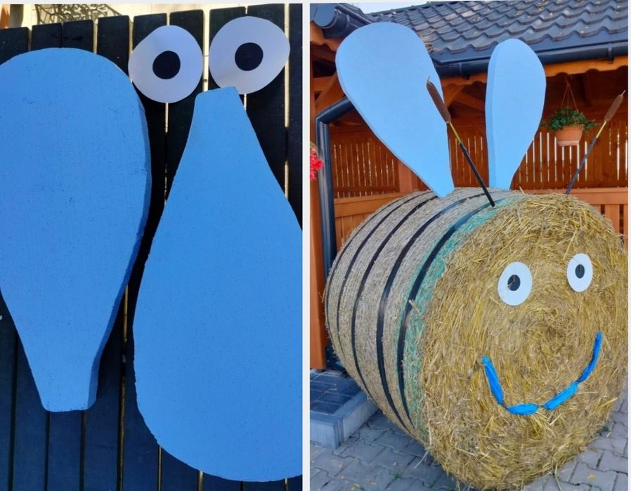 Ozdoby dożynkowe, elementy do figur 4 zwierząt