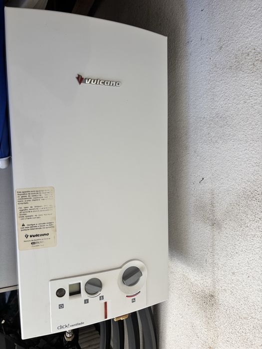 Esquentador vulcano com tubo gas  11L