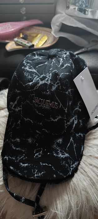 Hit czarna czapka z daszkiem logo Jacque 54/55