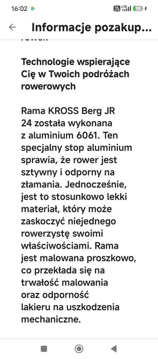 Rower Kross  koła  24