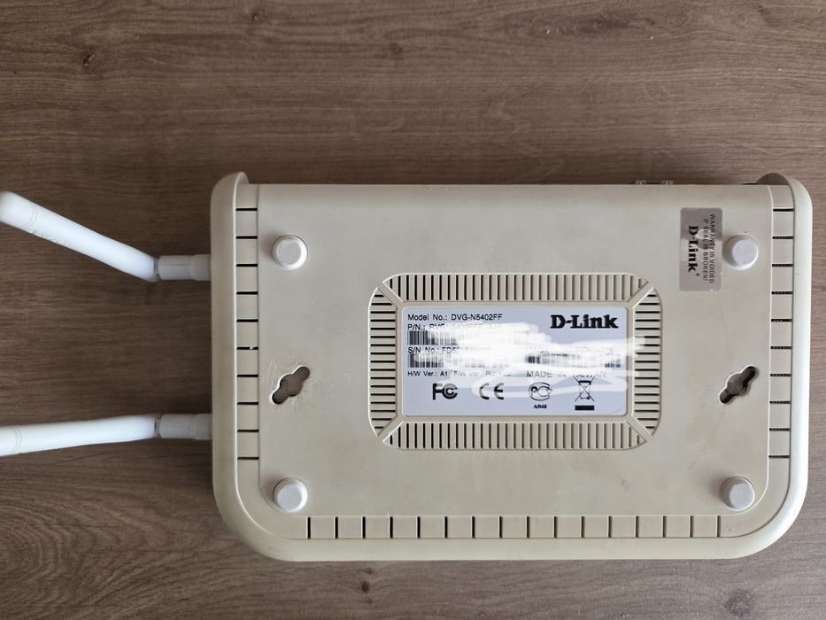 Роутер D-link DVG-N5402FF з оптичним входом і Wi-Fi