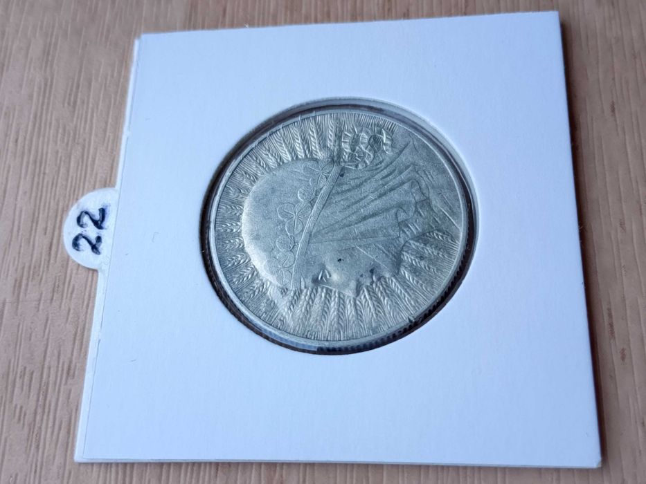 Moneta 5 złotych głowa kobiety 1933 Monety z 2RP nr.22