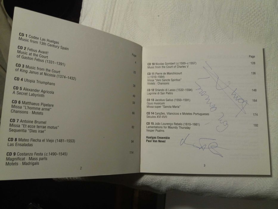 A Secret Labyrinth, Huelgas Ensemble, Paul Van Nevel 15 CD